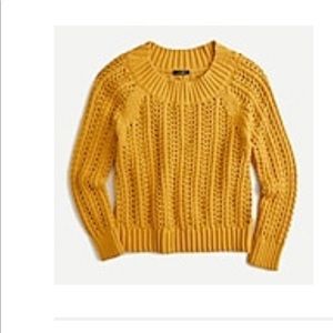 NWT J. Crew wide neck beach sweater